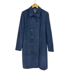 Brooks Brothers 346 wool & Cashmere double breasted overcoat topcoat peacoat